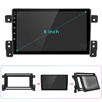 Junsun 9 Inch 8 Core 4+64GB Android 15 carplay For Suzuki Grand Junsun 9 Inch 8 Core 4+64GB Android 15 carplay For Suzuki Grand