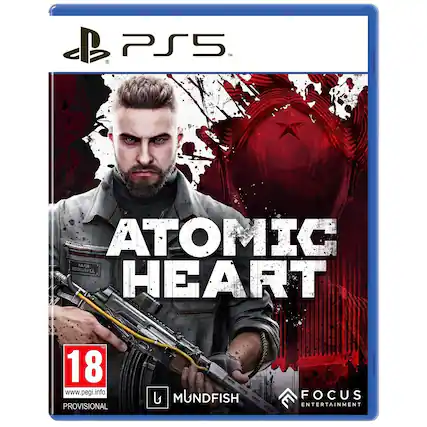 PS5
ATOMIC HEART
NAJOR NECHAEV S.A.
18 www.pegi.info PROVISIONAL
MUND FISH FOCUS ENTERTAINMENT - M (Mature 17+)