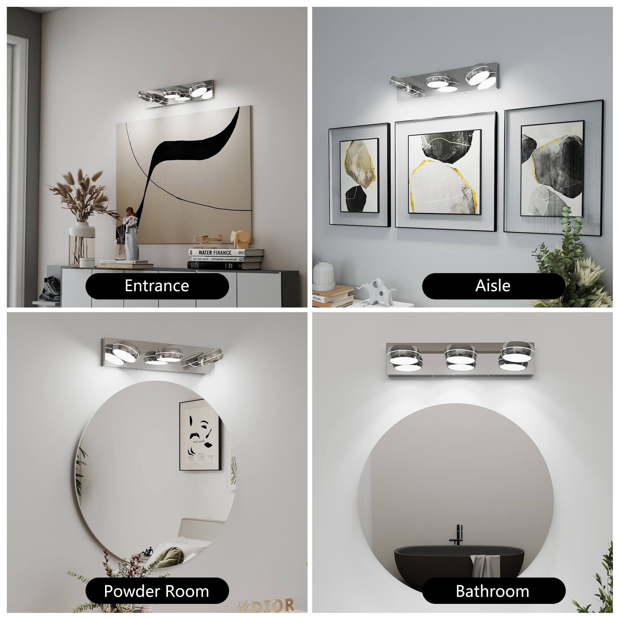 - Entrance
- Aisle
- Powder Room
- Bathroom