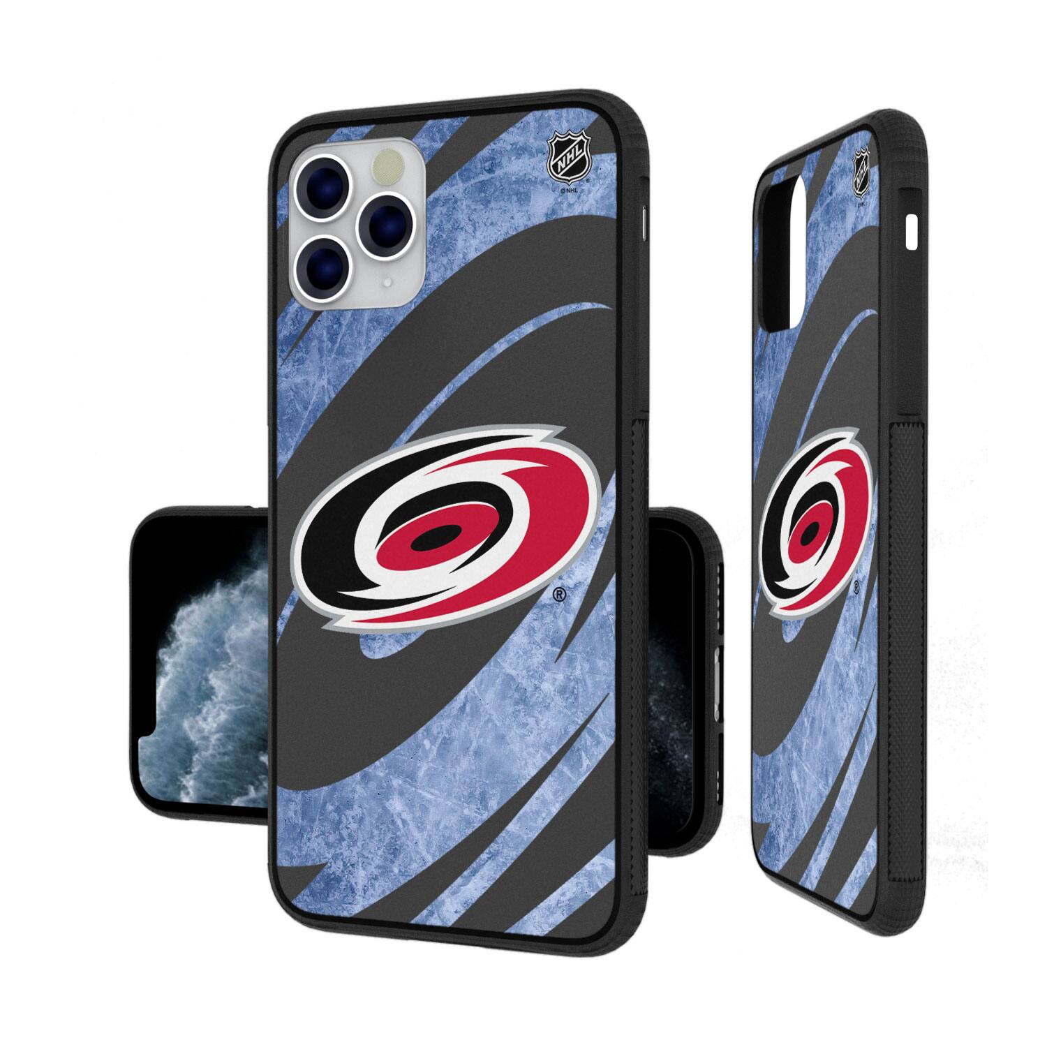 Alt View 3. Keyscaper - Carolina Hurricanes Bump Case with 8.2ft Drop Protection - 15 - Multicolor.