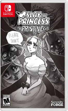 B Nintendo Switch. Slay the Princess the Pristine Cut. Please don't. Mature 17+ M ESRB Serenity Forge. - [M (Mature 17+)]