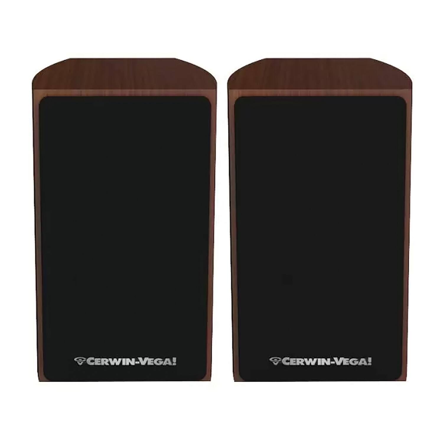 Cerwin Vega - Cerwin-vega La14e La Series 110-watt-peak La14 Bookshelf Speaker Set, 2 Count (espresso) - Brown