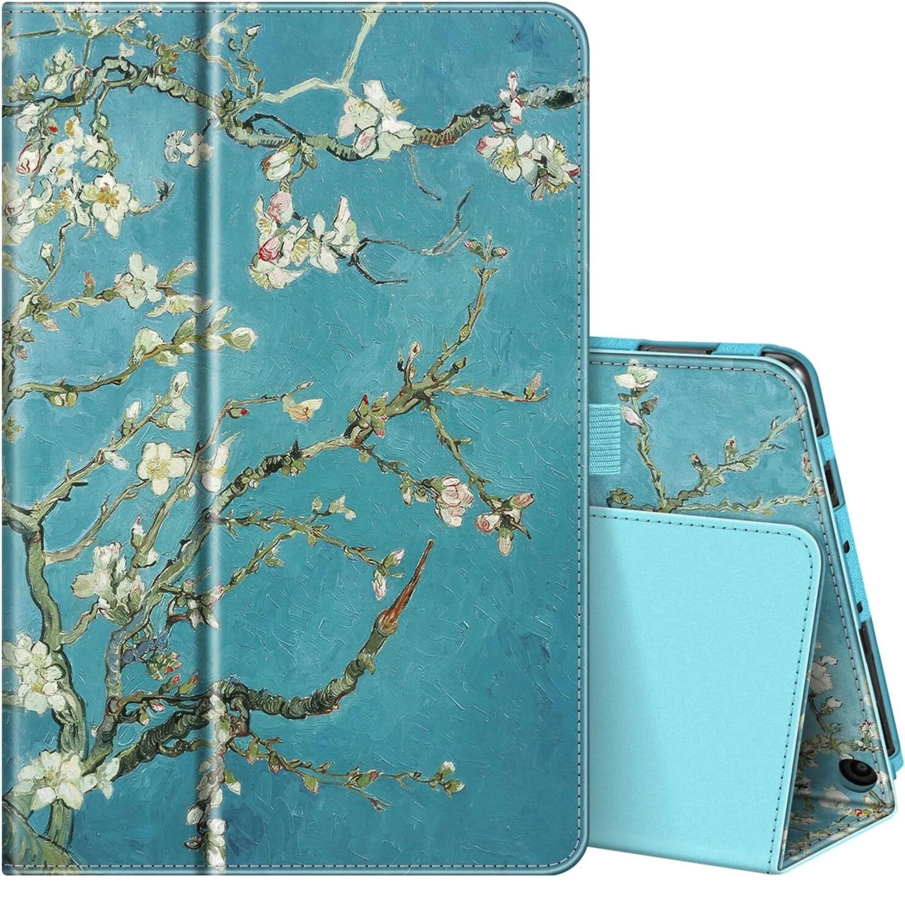 Kitcheniva - Protective Folio Case For Amazon Fire HD 10 13th 2023 And 11th 2021 Stand Cover - Blossom