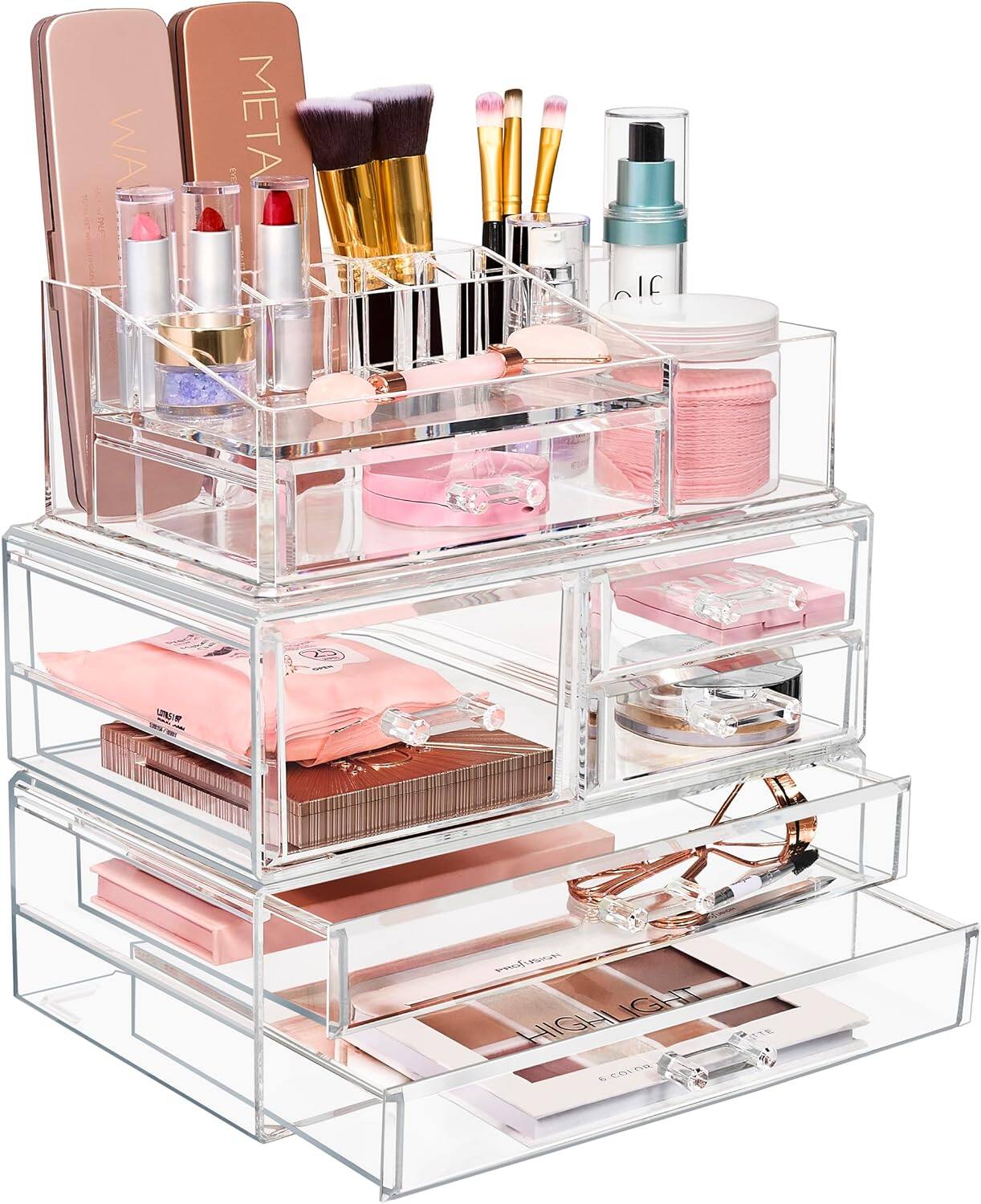 Sorbus - Cosmetic Makeup & Jewelry Case for Bath and More