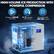 HIGH-VOLUME ICE PRODUCTION WITH POWERFUL COMPRESSOR
- Produce 450LBS per Day
- 8-15 minutes per Cycle
- Equipped with 300 LBS ice bin