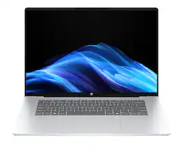 HP - OmniBook 5 Laptop Computer 16" 2K Snapdragon X 16 GB memory;256 GB SSD - Glacier silver aluminum