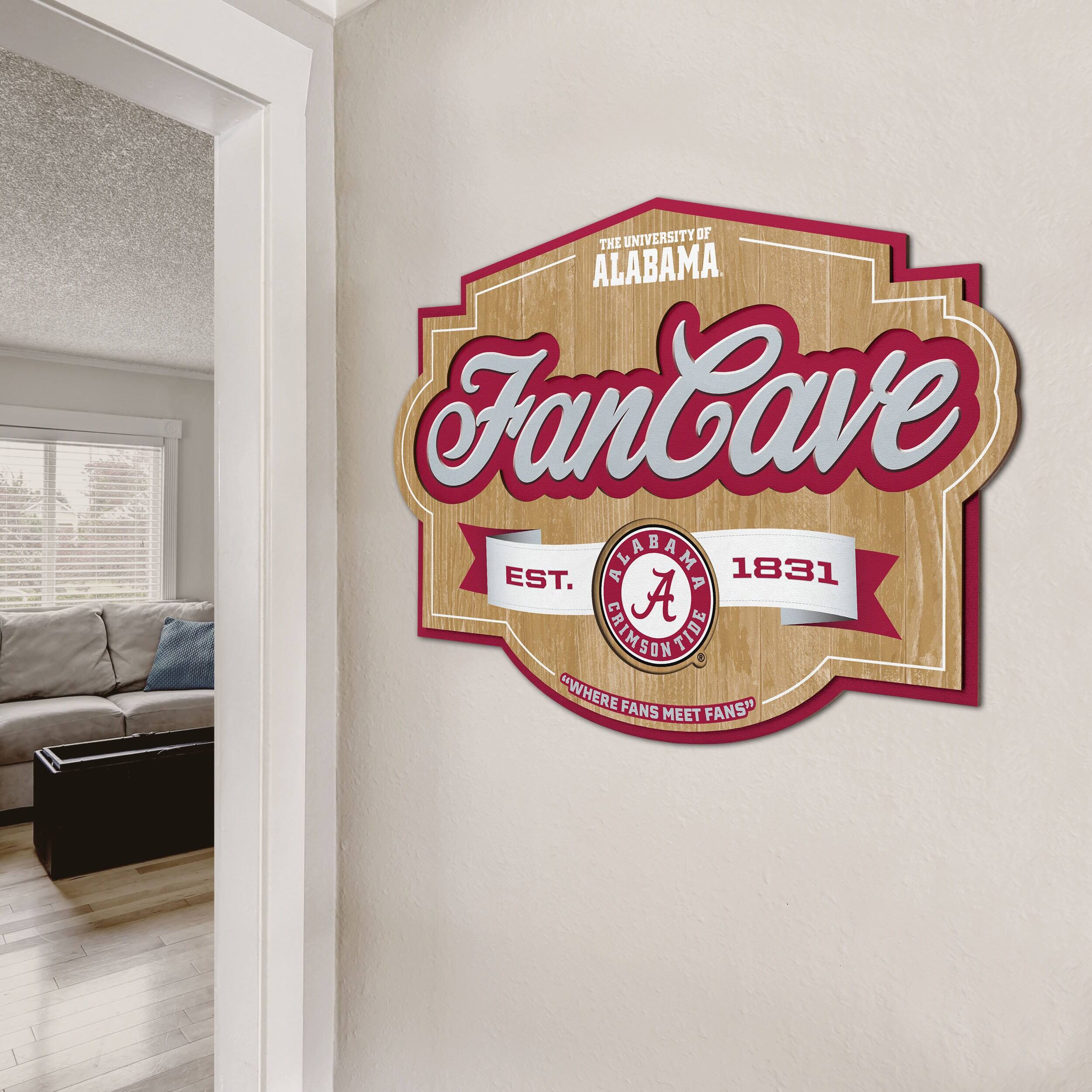 The University of Alabama  
FanCave  
EST. 1831  
"WHERE FANS MEET FANS"
