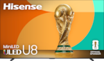 Hisense MiniLED ULED U8
FIFA WORLD CUP™
OFFICIAL SPONSOR