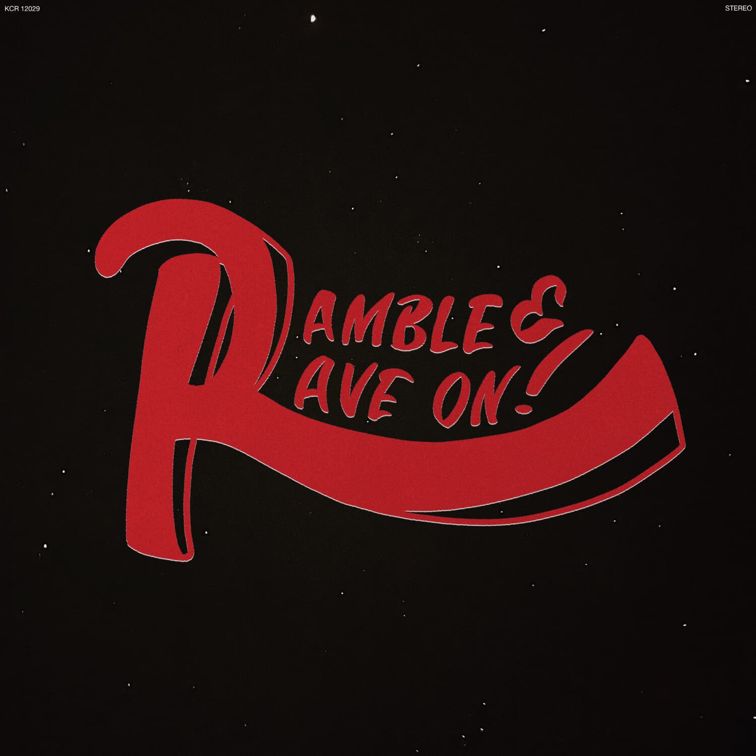 Andrew Gabbard - Ramble & Rave On! - Clear With Black Swirl  - VINYL LP