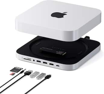 Satechi Stand & Hub For Mac Mini / Studio With NVMe SSD Enclosure Satechi Stand & Hub For Mac Mini / Studio With NVMe SSD Enclosure