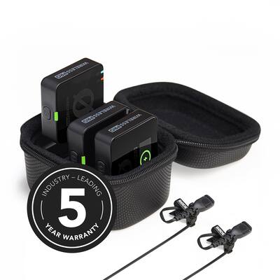 RØDE Wireless PRO Dual Channel Wireless Microphone System Black RØDE Wireless PRO Dual Channel Wireless Microphone System Black