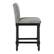 Left. OSP Home Furnishings - ELIZA 26" Spindle Counter Stool - Graphite / Black.