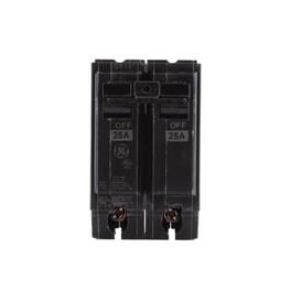GE - Q Line 25 amps Plug In 2-Pole Circuit Breaker