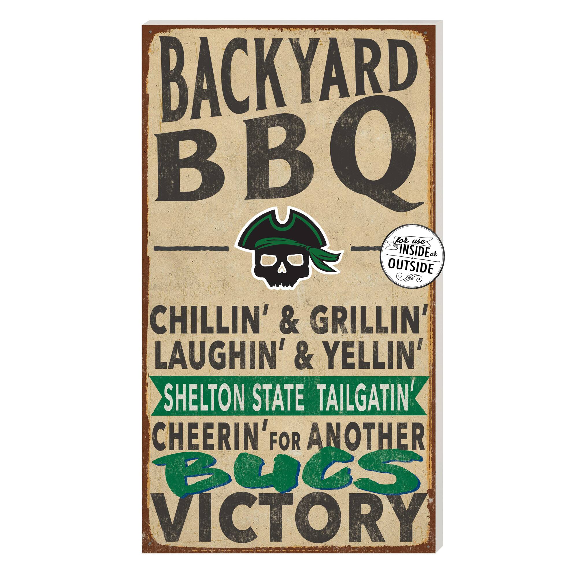 Shelton State Buccaneers 11'' x 20'' Indoor/Outdoor BBQ Sign