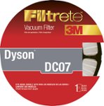 Front Zoom. 3M - Filtrete Filter for Dyson DC07 Upright Vacuums - White.