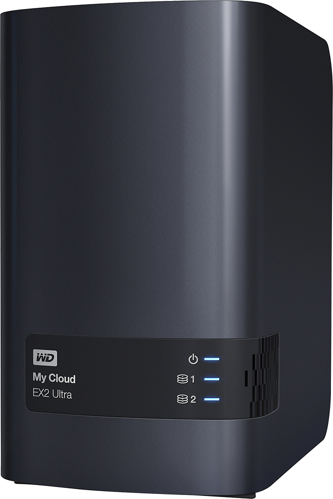 WD My Cloud Expert EX2 Ultra 2-Bay 0TB External Network Attached 