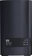 WD - My Cloud EX2 Ultra 16TB 2-bay External Network Storage (NAS) - Charcoal Gray - Larger Front