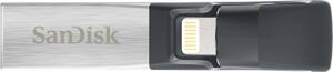 SanDisk - iXpand 128GB USB 3.0/Lightning Flash Drive - Multi-Color - Front_Zoom