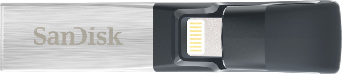 SanDisk - iXpand 32GB USB 3.0/Lightning Flash Drive