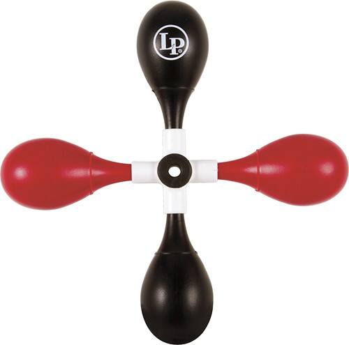 Front Standard. LP - Chick-Ita Hi-Hat Shaker - Red/Black.