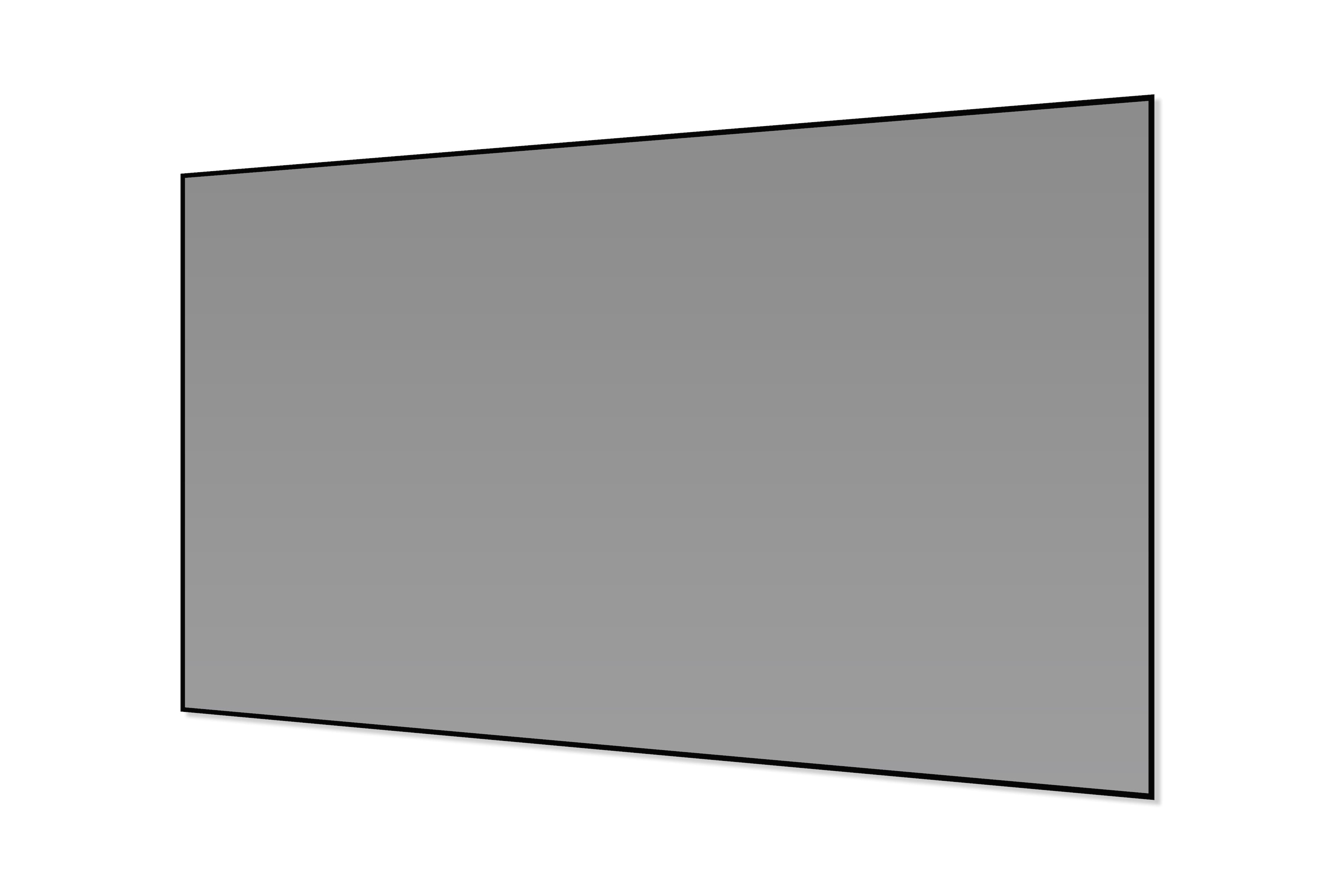 Alt View 2. Elite Screens - Aeon CineGrey 3D®, 110" D,16:9, Ceiling Ambient Light Rejecting EDGE FREE Fixed Frame Std Long Throw Screen AR110DHD3 - Gray.