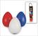 Front Standard. LP - Egg Shakers - Red/White/Blue.