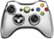 Front Standard. Microsoft - Special Edition Chrome Series Wireless Controller for Xbox 360 - Silver/Chrome.