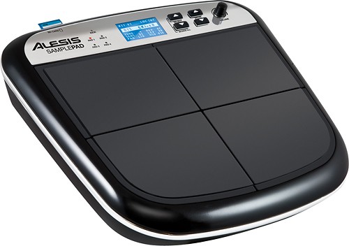 Best Buy: Alesis SamplePad 4-Pad Sample Instrument SAMPLEPADX110