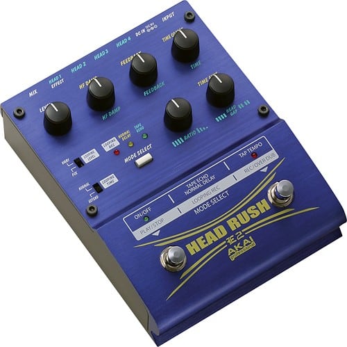 Best Buy: Akai Professional E2 HEAD RUSH Effects Pedal Blue E2X110