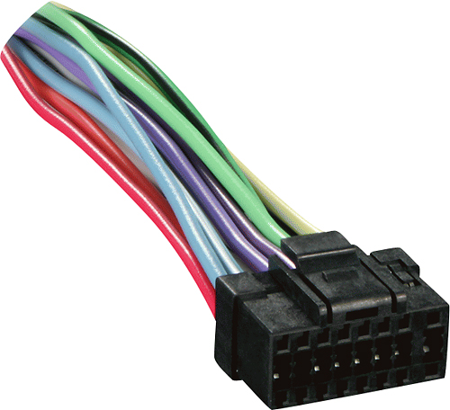 Angle View: Metra - Turbo Wire Harness Adapter for Most 2004 and Later Aftermarket Alpine Radios - Black