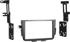 Metra - Dash Kit for Select 2001-2006 Acura MDX DDIN - Black - Front_Zoom