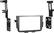Front. Metra - Dash Kit for Select 2001-2006 Acura MDX DDIN - Black.