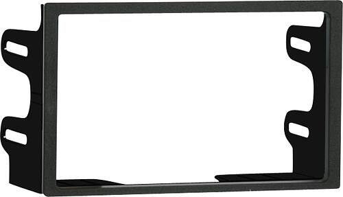 Angle. Metra - Dash Kit for Select 1999-2009 Volkswagen Jetta Passat GTI DDIN - Black.