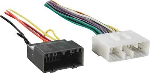 Angle View: Metra - Turbo Wire Amplifier Bypass Harness for Most 2002-2004 Dodge Ram Vehicles - Multicolor