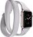 Angle. Griffin - Uptown double-wrap band for Apple Watch 38mm - White.