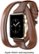 Left Zoom. Griffin - Uptown double-wrap band for Apple Watch 38mm - Toffee.