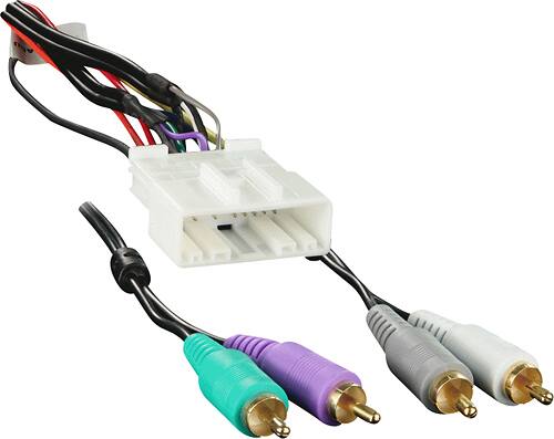 Angle. Metra - Radio Harness for Select 2007-2019 Nissan Altima Sentra Rogue Titan Maxima - Multi.