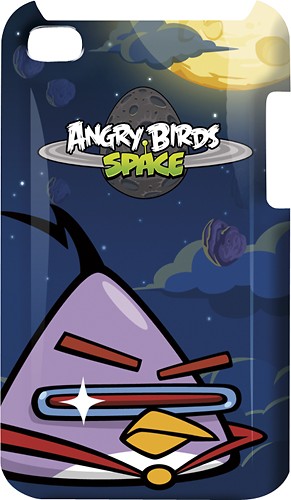 purple angry bird space