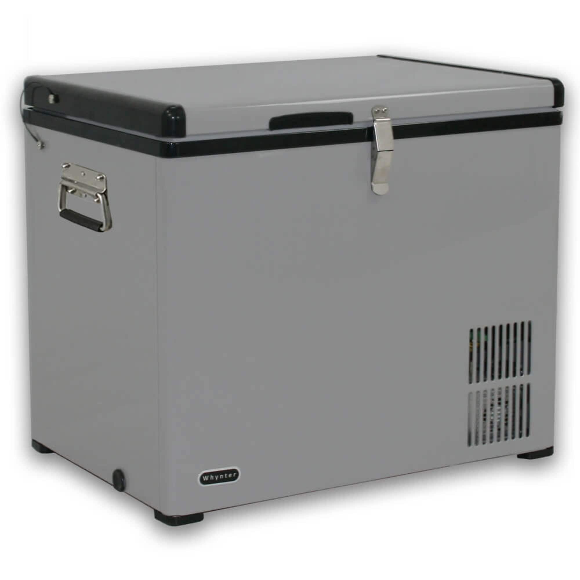 Whynter - 45 Quart Portable Fridge / Freezer 12/24V DC & 110V AC - Gray