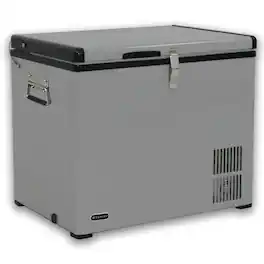 Whynter - 45 Quart Portable Fridge / Freezer 12/24V DC & 110V AC - Gray