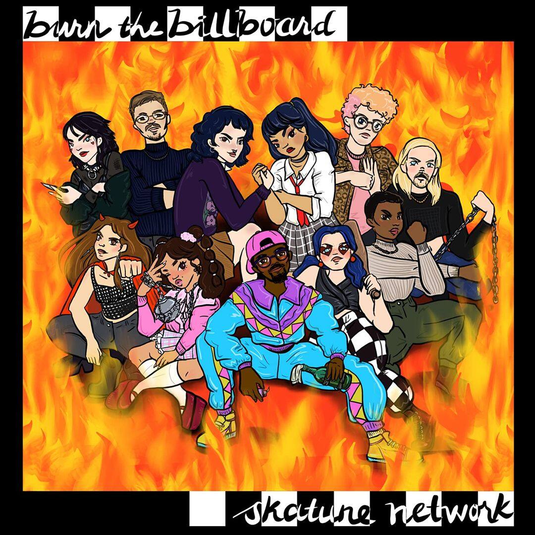 Front. Burn the Billboard [LP].