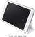 Left. Samsung - Book Cover for Galaxy Tab A 7 - White.