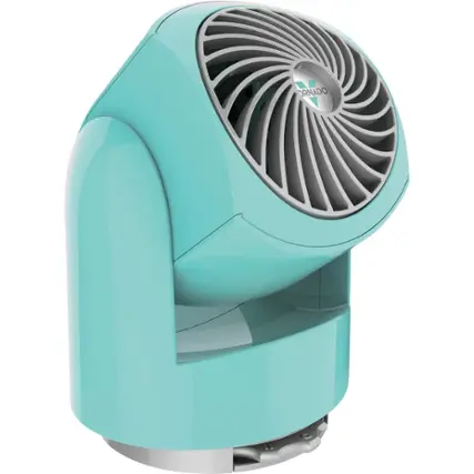 Front. Vornado - Flippi V6 Personal Air Circulator Fan - Bliss Blue.
