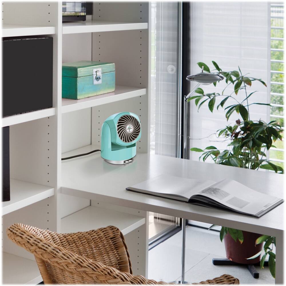 Alt View 14. Vornado - Flippi V6 Personal Air Circulator Fan - Bliss Blue.
