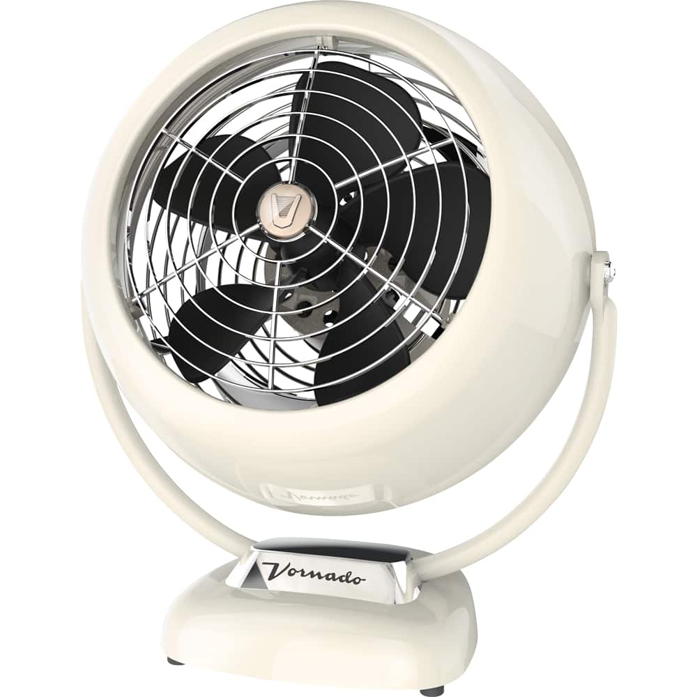 Best Buy Vornado Vfan Vintage Air Circulator Fan Vintage White Cr1 0061 75