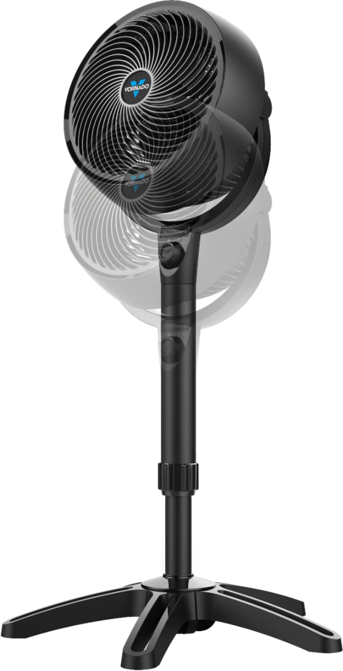Alt View 12. Vornado - 683 Pedestal Circulator Fan - Black.
