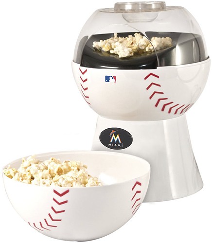 Best Buy: Pangea Brands Miami Marlins Popcorn Maker White MLB-MIA-POP
