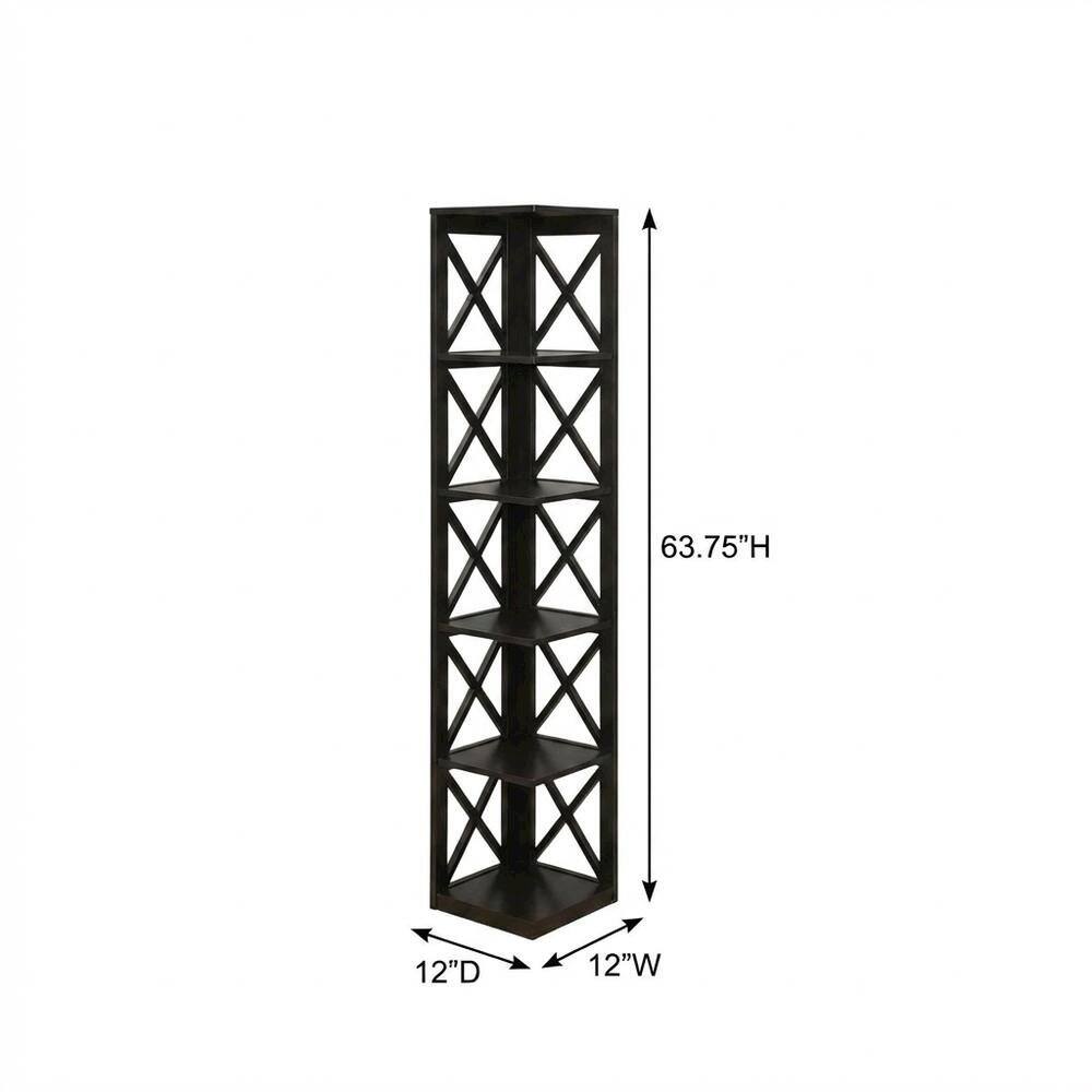 63.75"H  
12"D  
12"W