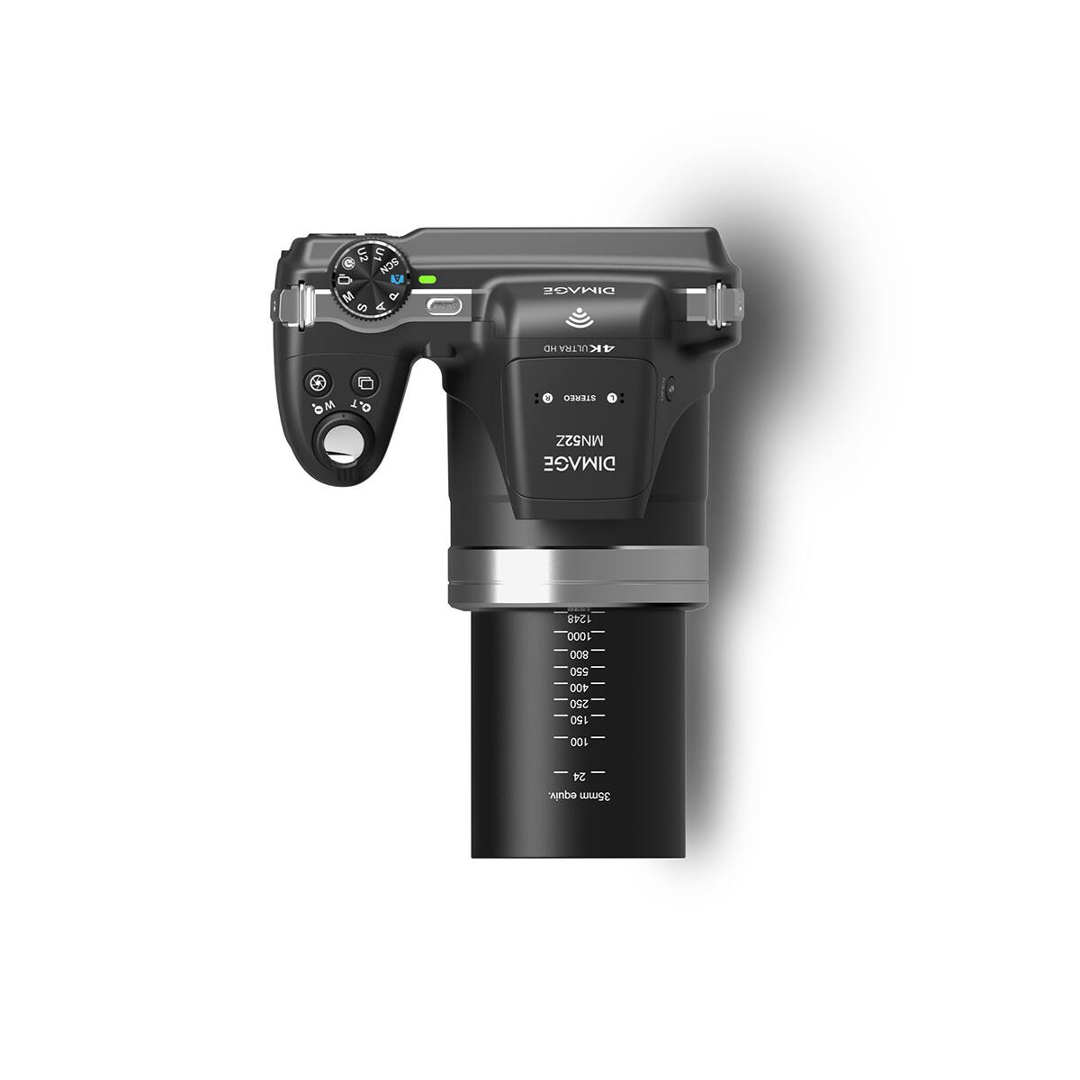 U2 S C SCN  
M d S A  
DIMAGE  
HD ULTRA 4K  
wo O.T  
STEREO  
MN52Z DIMAGE  
1248 1000 008 550 400 250 - 150  
- 100  
equiv. 35mm