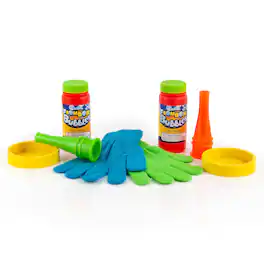 Toy Shock - BomBom Bubbles Magic Gloves Dual Pack | Create An Unpoppable Bubble Experience - Blue